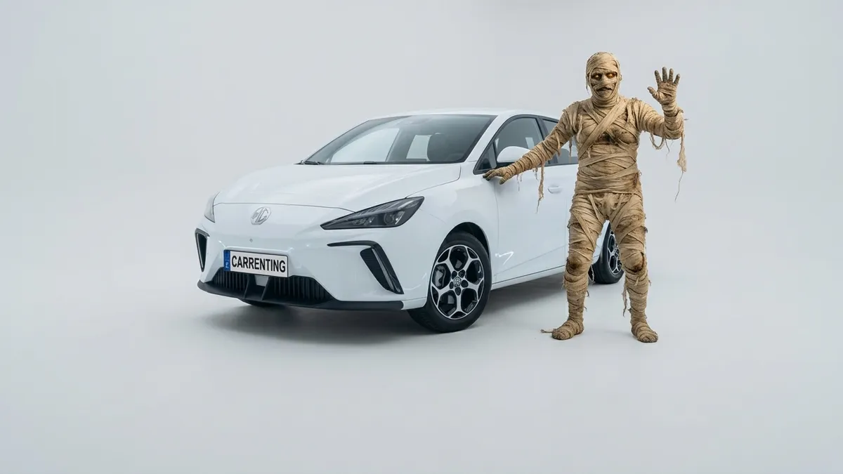 MG 3 Hybrid+ Business en renting barato — Interior