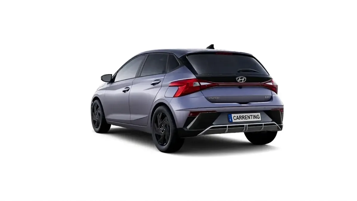 Hyundai i20 1.0T Black Line 90cv MY26 en renting barato — vista 9