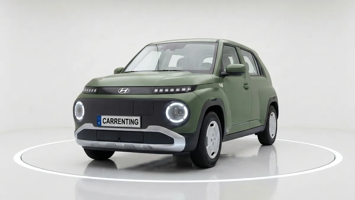Hyundai Inster 97cv 42kWh Klass en renting barato — Lateral
