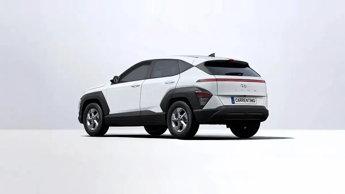 Hyundai Kona 1.0T 100CV Maxx CW en renting barato — Delantera