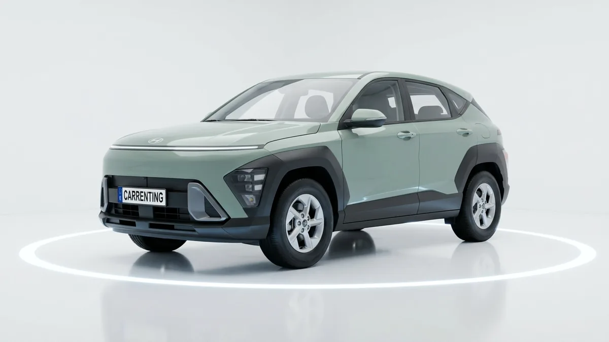 Hyundai Kona HEV 1.6 GDI Maxx DT 138CV en renting barato — Lateral