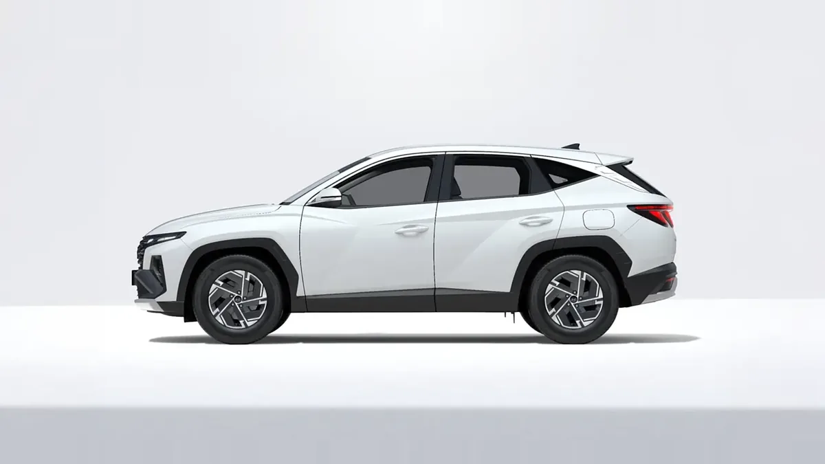 Hyundai Tucson FL 1.6T 239CV HEV AT Klass en renting barato — Delantera