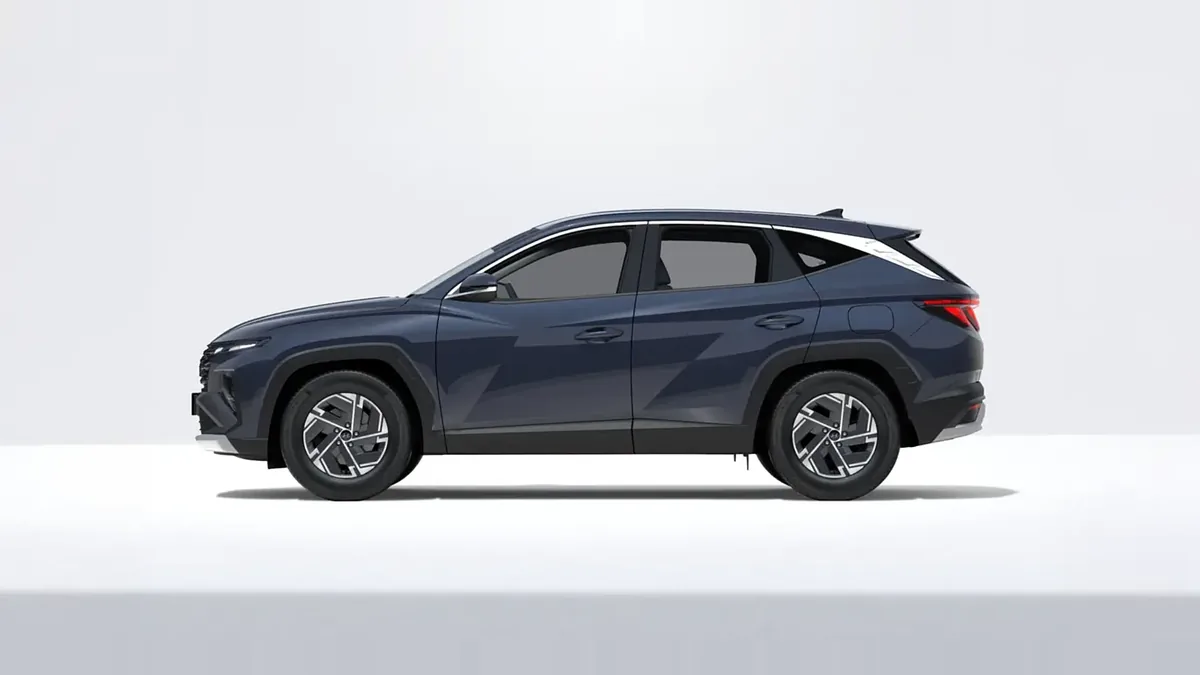 Hyundai Tucson FL 1.6T 239CV HEV AT Klass en renting barato — Trasera