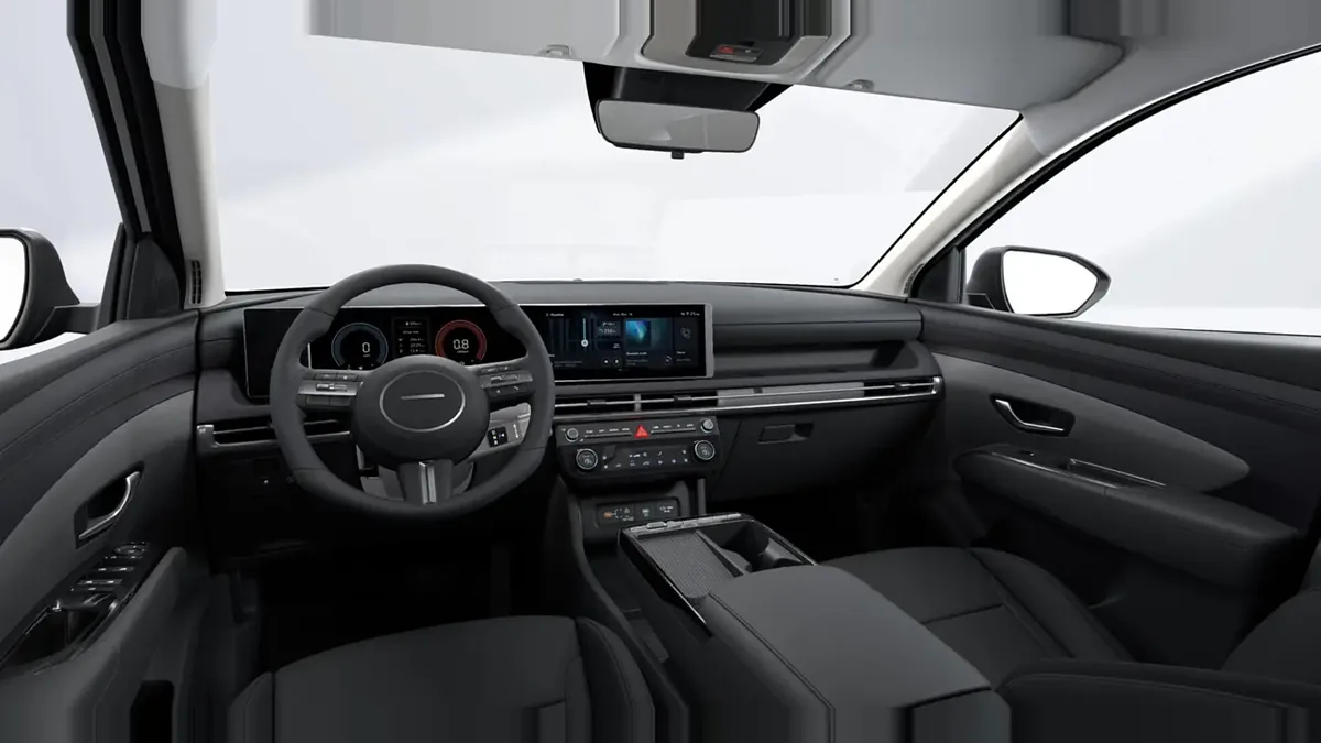 Hyundai Tucson Híbrido 1.6T HEV Klass AT 239CV en renting barato — Interior