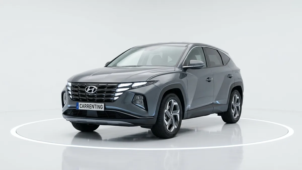 Hyundai Tucson Híbrido 1.6T HEV Klass AT 239CV en renting barato — Lateral