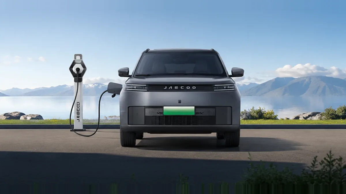 Jaecoo 5 EV Pure 155kW (211CV) 61kWh en renting barato — Delantera