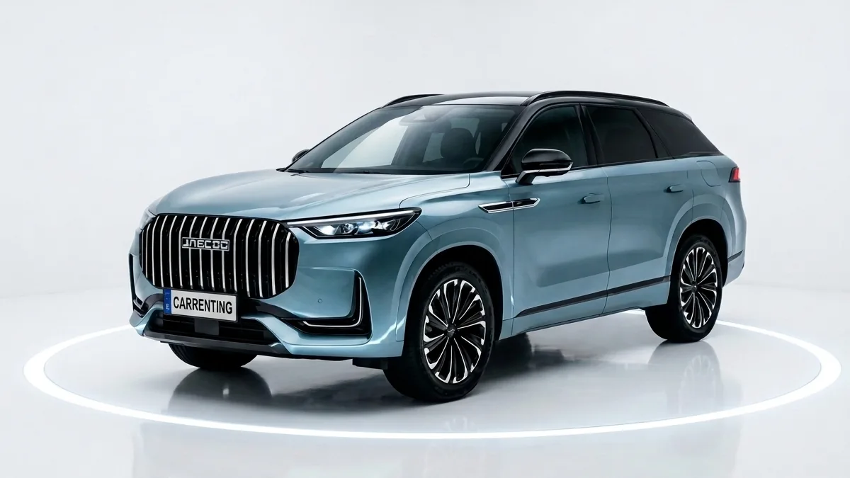 Jaecoo 8 PHEV Exclusive 1.5 TGDI 3DHT AWD 7p. en renting barato — Lateral
