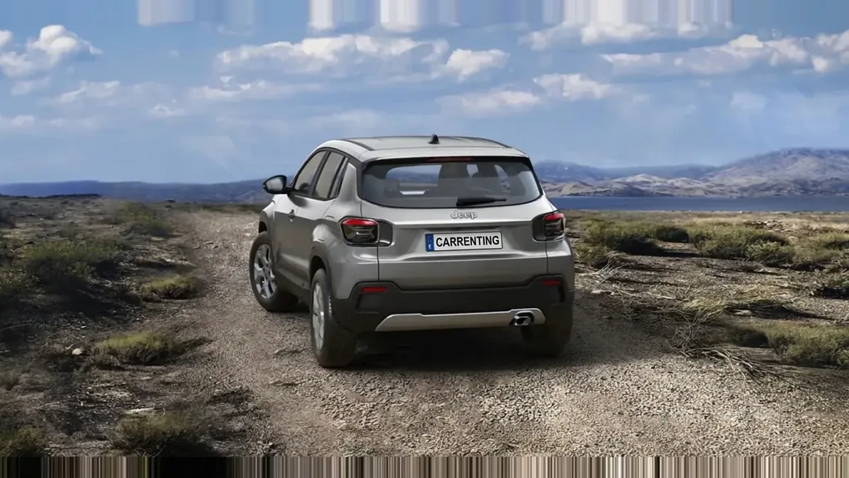 Jeep AVENGER E-HYBRID ALTITUDE en renting barato — Interior