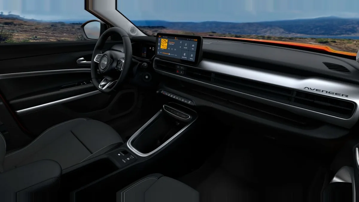 Jeep AVENGER E-HYBRID ALTITUDE en renting barato — vista 9