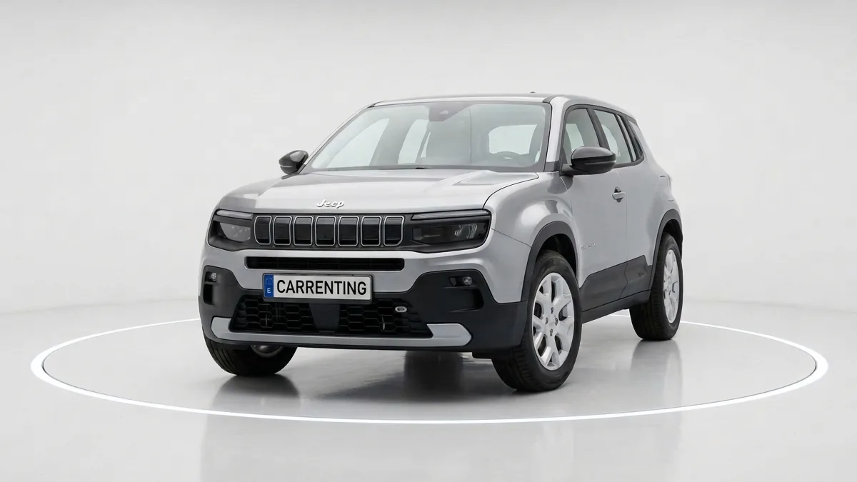 Jeep AVENGER E-HYBRID ALTITUDE en renting barato — Lateral