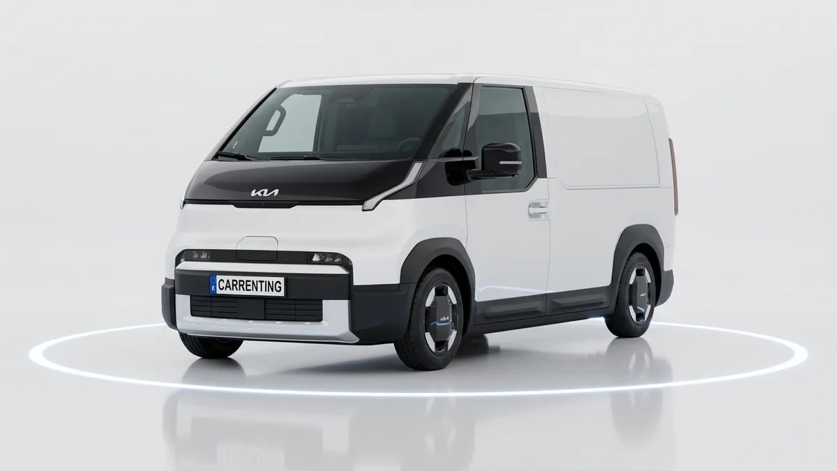 Kia PV5 Cargo L2H1 Long Range Plus en renting barato — Lateral