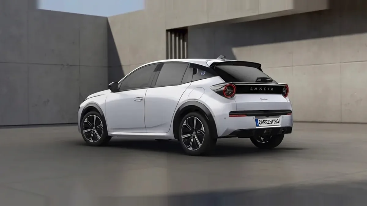 Lancia Ypsilon LX Ibrida 81kW (110CV) en renting barato — Delantera