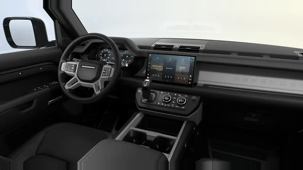 Land Rover Defender 3.0D I6 250S MHEV en renting barato — Interior