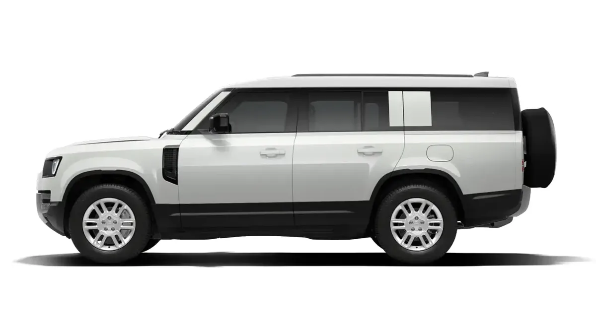 Land Rover Defender 3.0D I6 250S MHEV en renting barato — Trasera