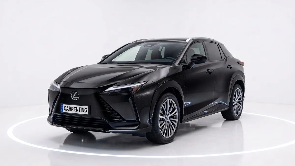 Lexus RZ 350e e-Premium Efficiency FWD 224CV en renting barato — Lateral