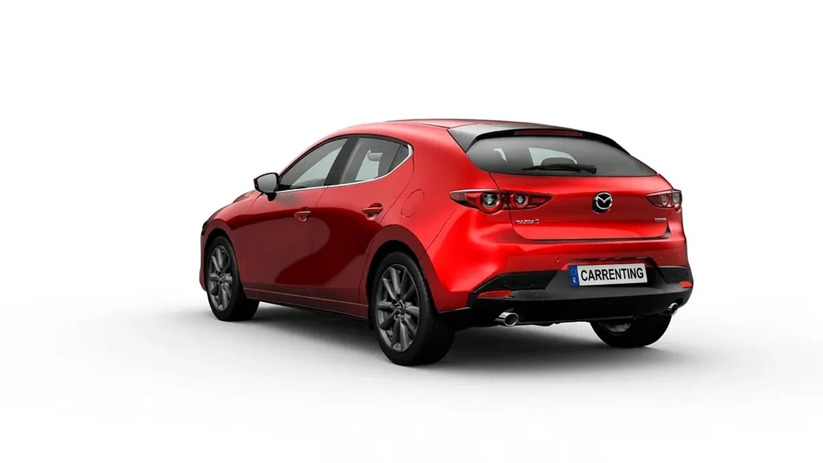 Mazda 3 2.5L e-Skyactiv G MHEV 140CV 6AT Centre-Line RD en renting barato — Delantera