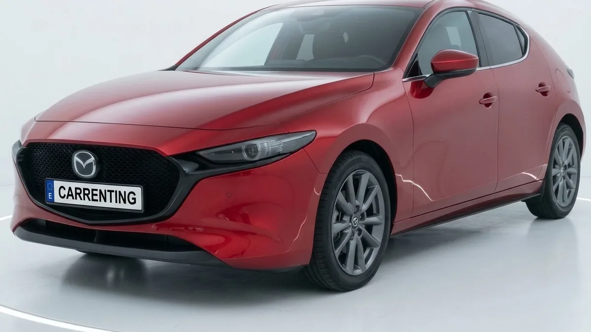 Mazda 3 2.5L e-Skyactiv G MHEV 140CV 6AT Centre-Line RD en renting barato — Lateral