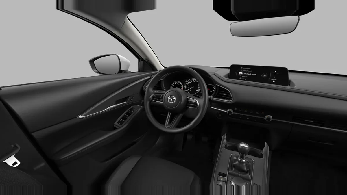 Mazda CX 30 2.5L e-SkyAct G MHEV 103kW Prime-Line en renting barato — Interior