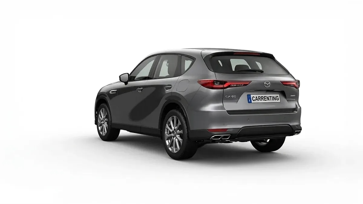 Mazda CX-60 e-Skyactiv D MHEV 8AT RWD Exclusive-Line en renting barato — Delantera