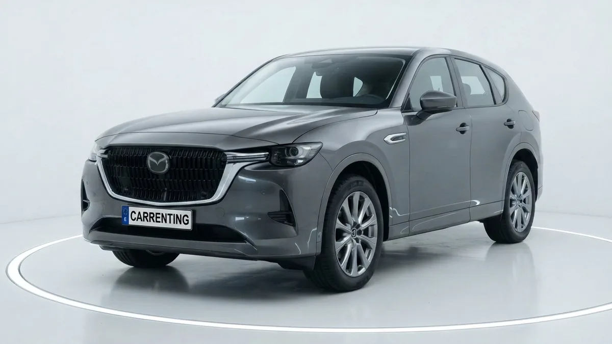 Mazda CX-60 e-Skyactiv D MHEV 8AT RWD Exclusive-Line en renting barato — Lateral