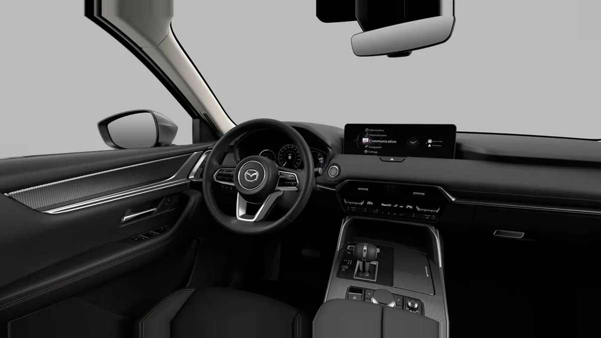 Mazda CX-60 e-Skyactiv PHEV AWD Exclusive-Line en renting barato — Interior