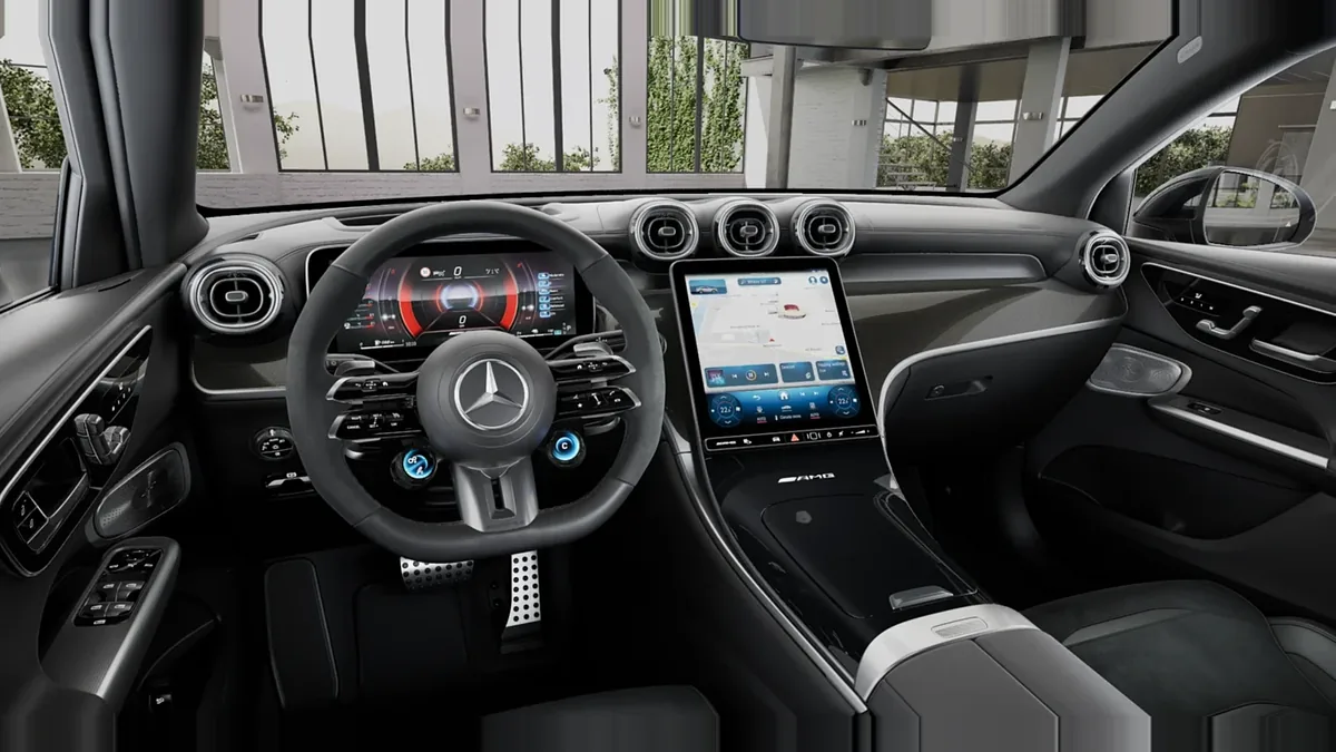 Mercedes-AMG GLC Coupé 63 S E Performance en renting barato — Interior