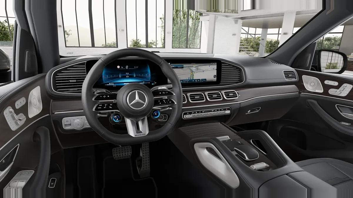 Mercedes-AMG GLS 63 4MATIC en renting barato — Interior