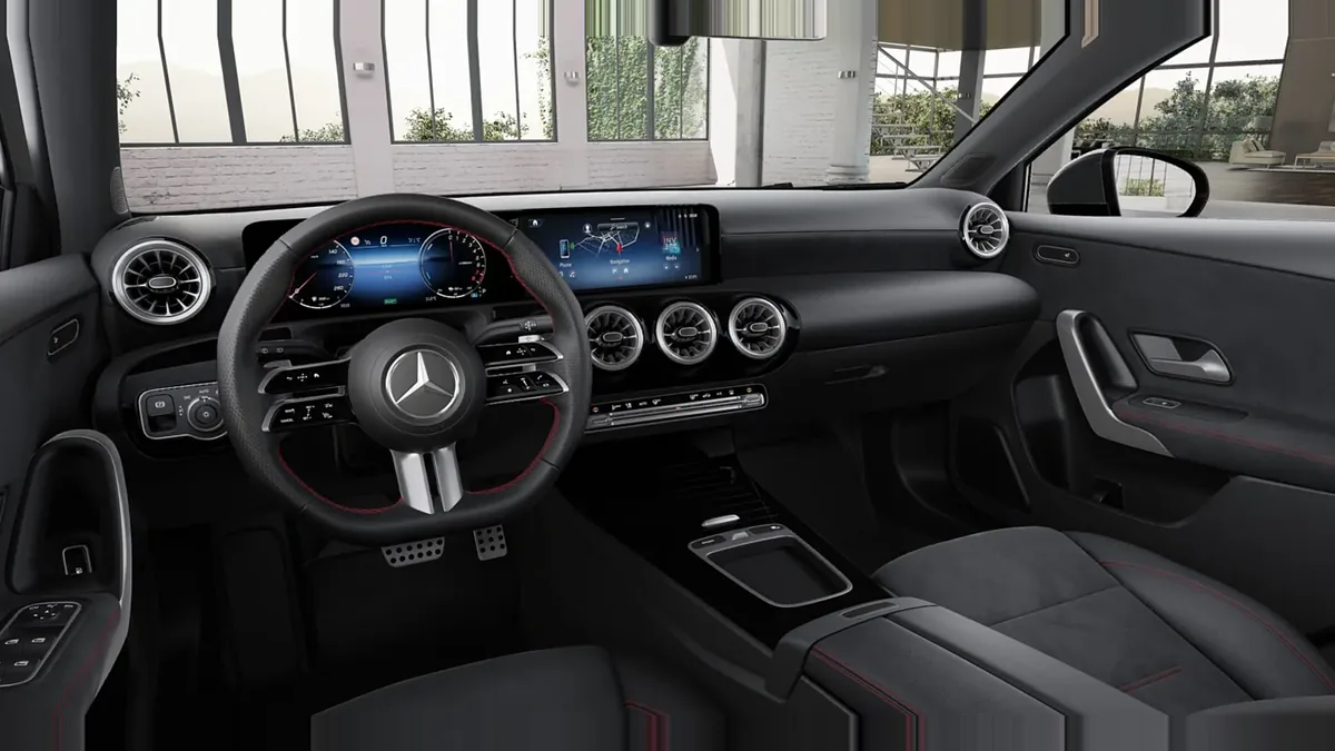 Mercedes-Benz CLASE A 250 e con tecnología híbrida EQ en renting barato — Delantera