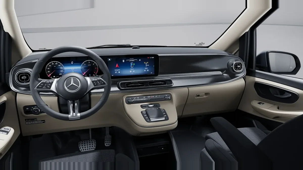 Mercedes-Benz Clase V Marco Polo 300d en renting barato — Interior