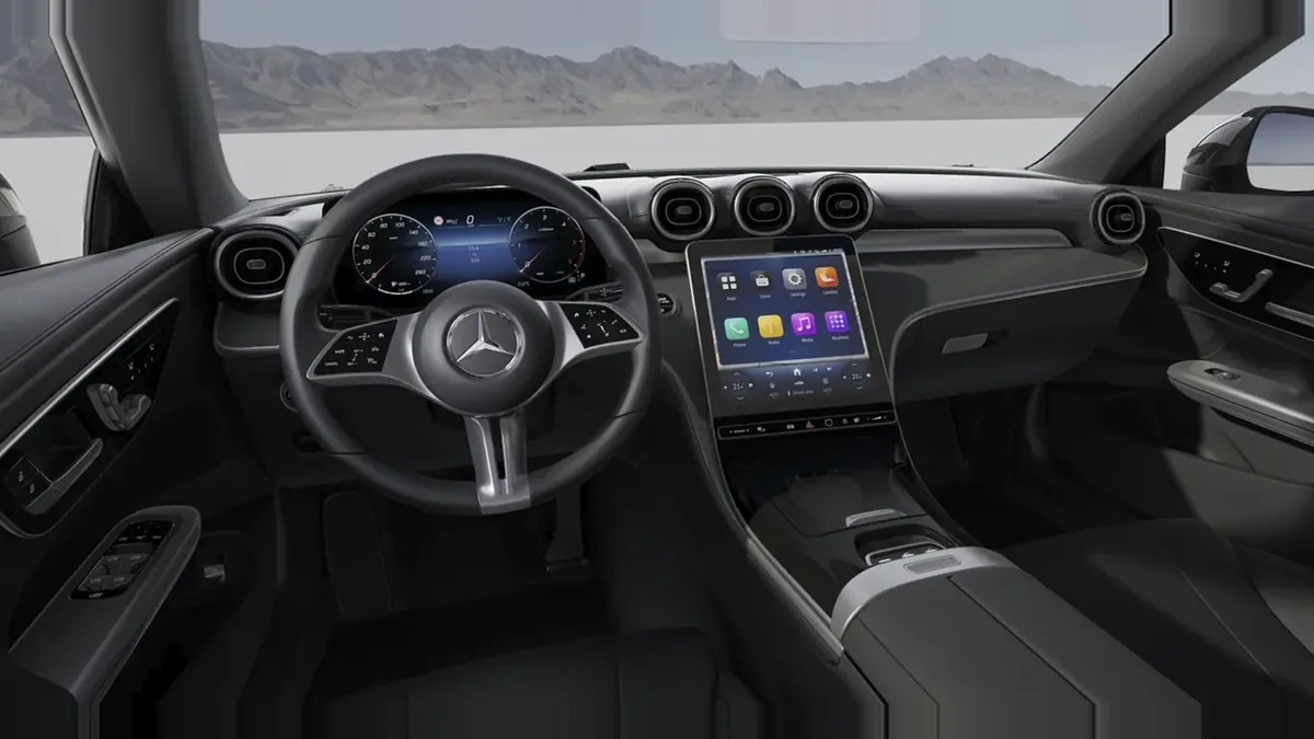 Mercedes-Benz CLE Cabrio 200D en renting barato — Interior