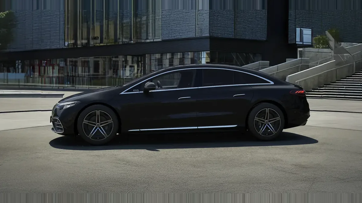 Mercedes-Benz EQS 350 Edition en renting barato — Trasera