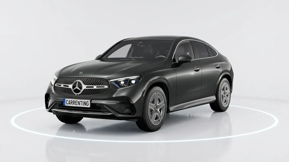 Mercedes-Benz GLC Coupé 200 4MATIC en renting barato — Lateral