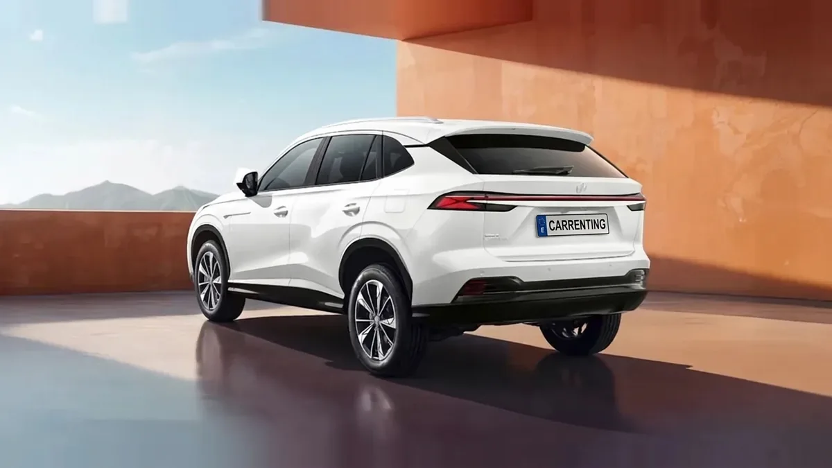 MG HS 1.5 Hybrid Comfort WHT en renting barato — Delantera