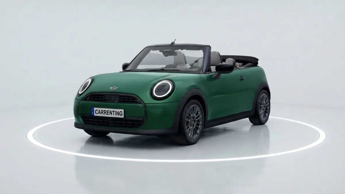 MINI Cooper C Cabrio Classic en renting barato — Lateral
