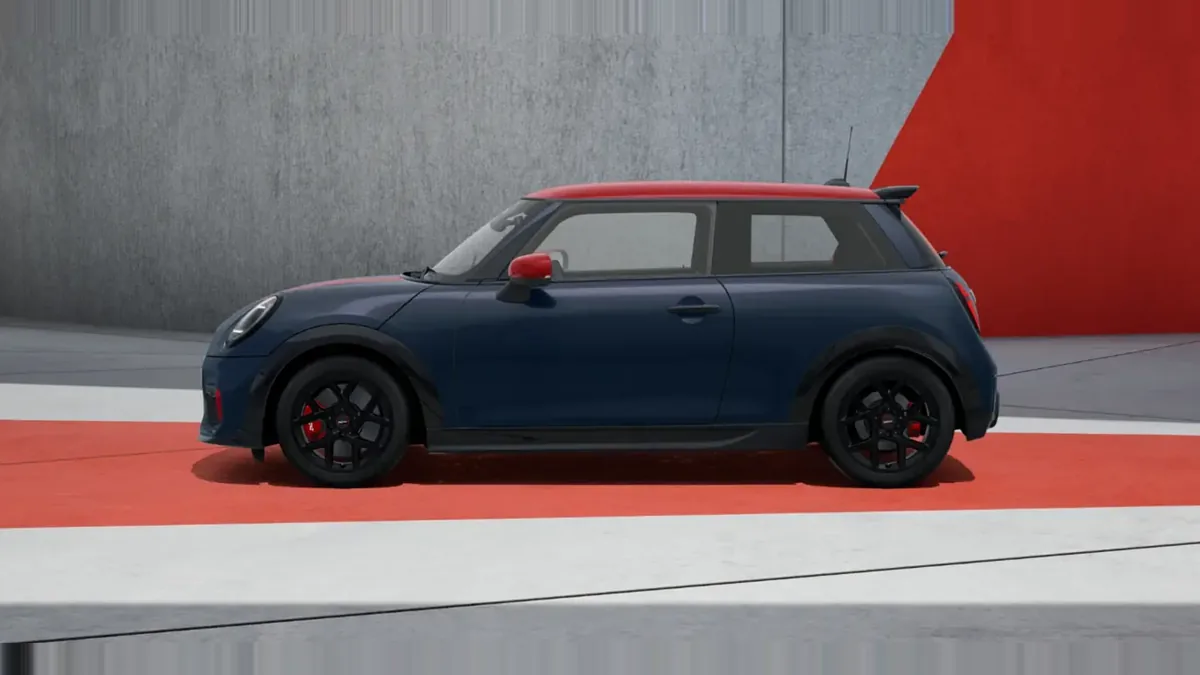 MINI John Cooper Works en renting barato — Trasera