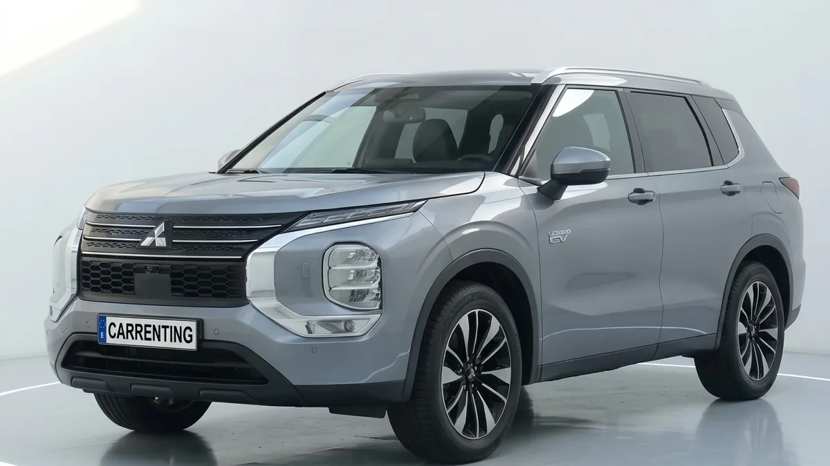Mitsubishi Outlander PHEV Kaiteki 4WD 306CV en renting barato — Lateral