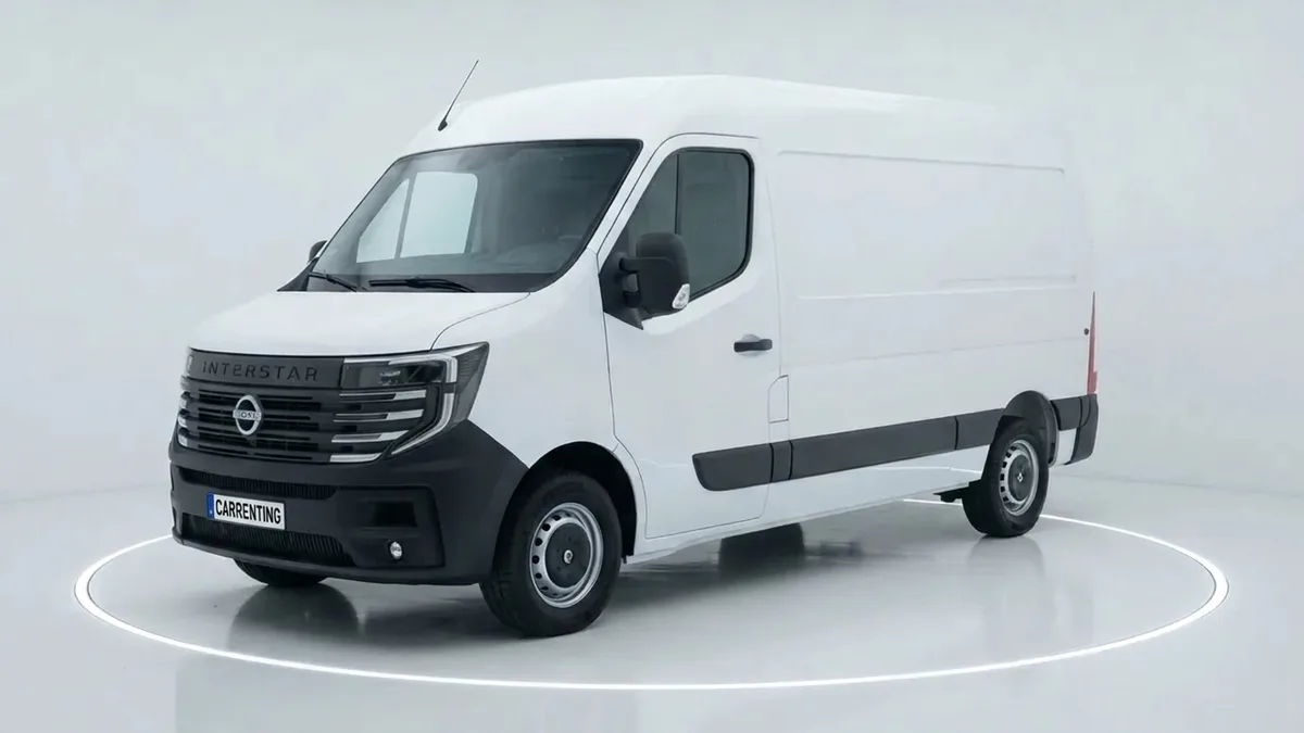 Nissan Interstar L2H2 3.5T 2.3dCi FWD Acenta en renting barato — Trasera