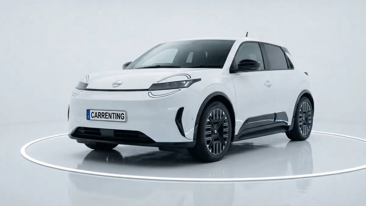 Nissan Micra 40kWh Acenta AT en renting barato — Lateral