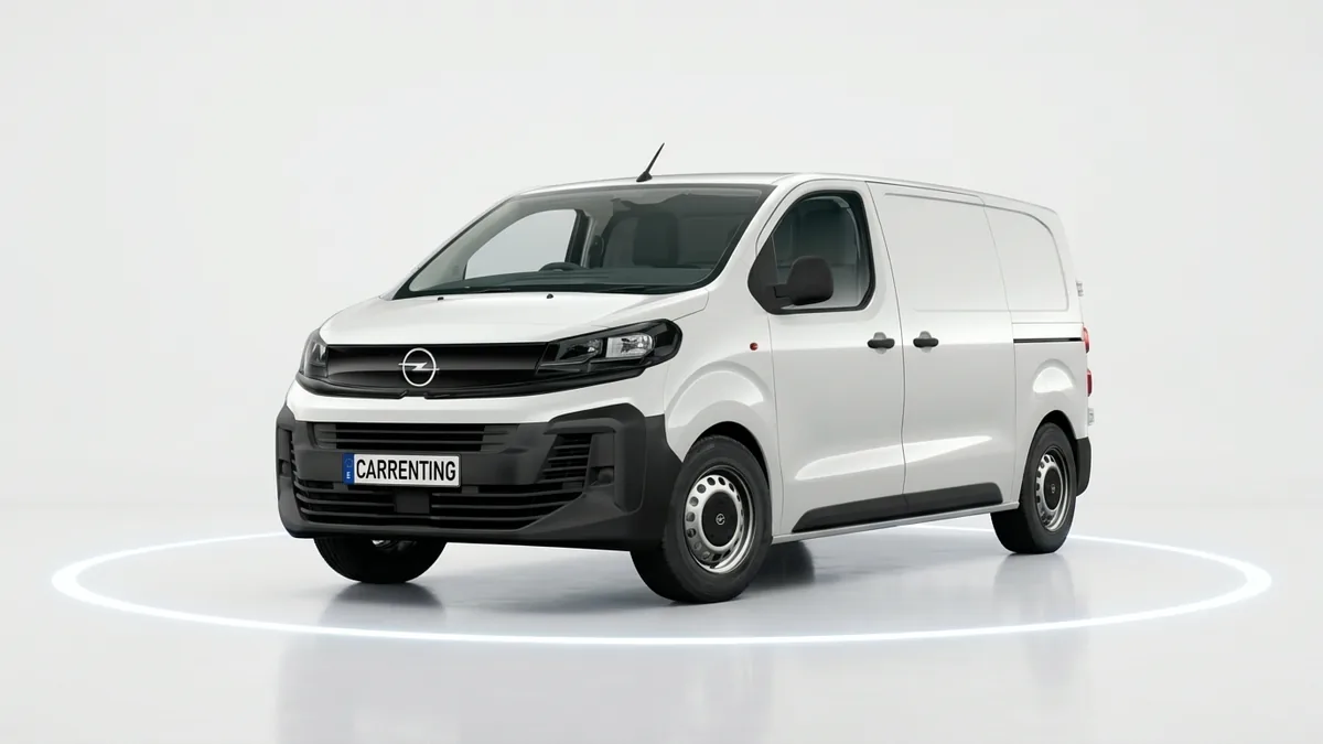 Opel Vivaro Furgón Electric 100kW + Batería 75 kWh VU en renting barato — Lateral