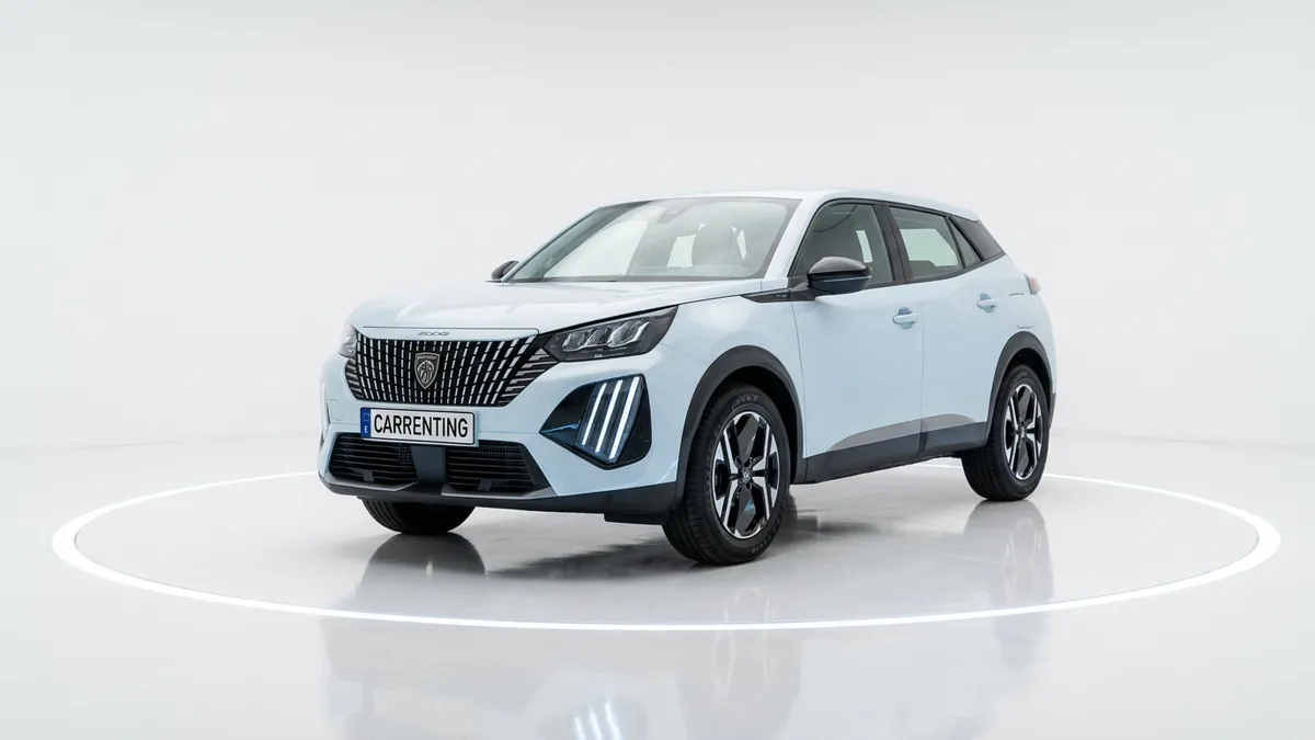 Peugeot 2008  ALLURE HYBRID 110 EDCS6 (AUTOMÁTICO) en renting barato — Lateral