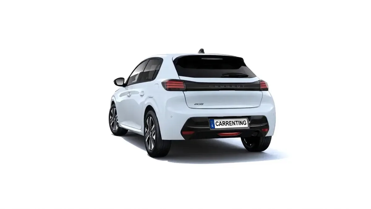 Peugeot 208 5P ALLURE TURBO 100 S&S 6VEL (MANUAL) en renting barato — Delantera