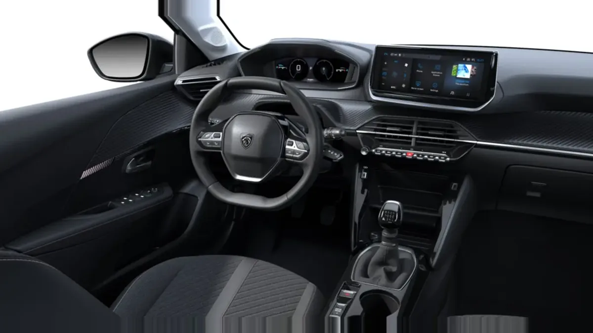 Peugeot 208 5P ALLURE TURBO 100 S&S 6VEL (MANUAL) en renting barato — Interior