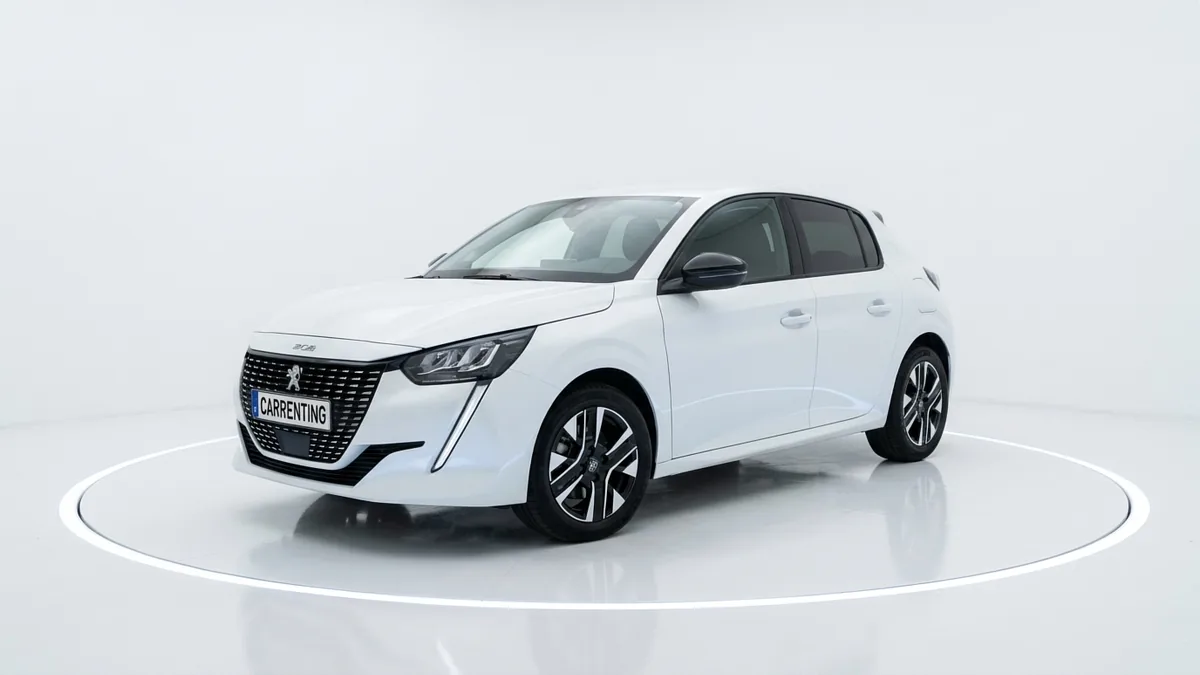 Peugeot 208 5P ALLURE TURBO 100 S&S 6VEL (MANUAL) en renting barato — Lateral