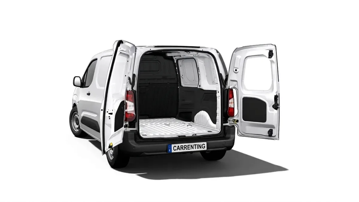 Peugeot Partner Furgón Diesel 1.5 BlueHDI S&S Standard 600kg 100 (MERCANCÍAS PROPIAS) en renting barato — Delantera