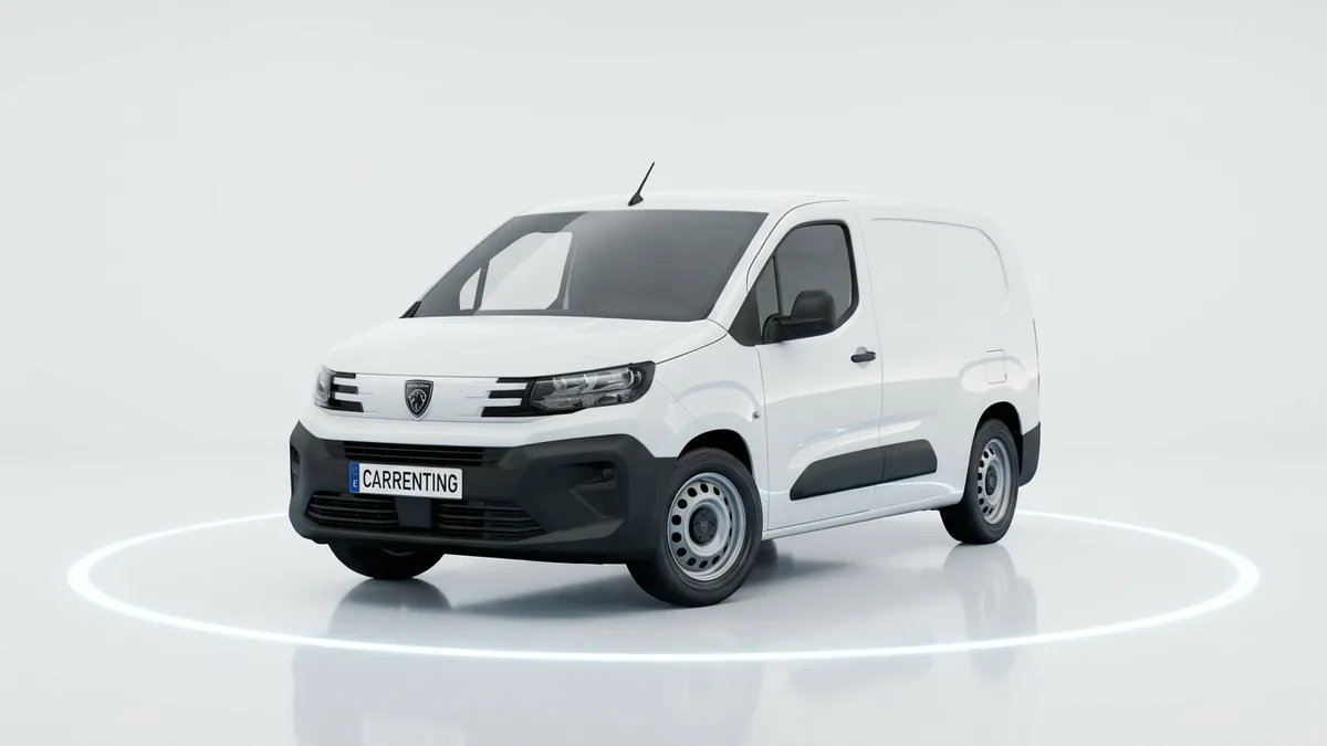 Peugeot Partner Furgón Diesel 1.5 BlueHDI S&S Standard 600kg 100 (MERCANCÍAS PROPIAS) en renting barato — Lateral