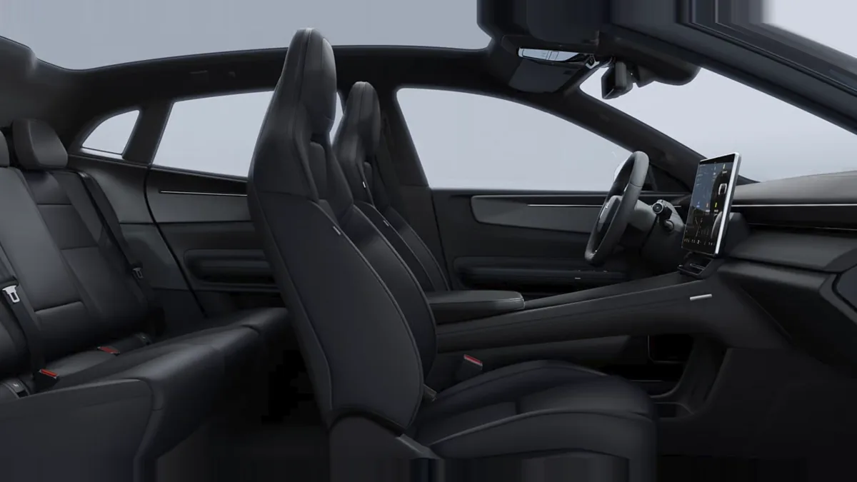 Polestar 4 Long Range Single 200kW en renting barato — vista 6
