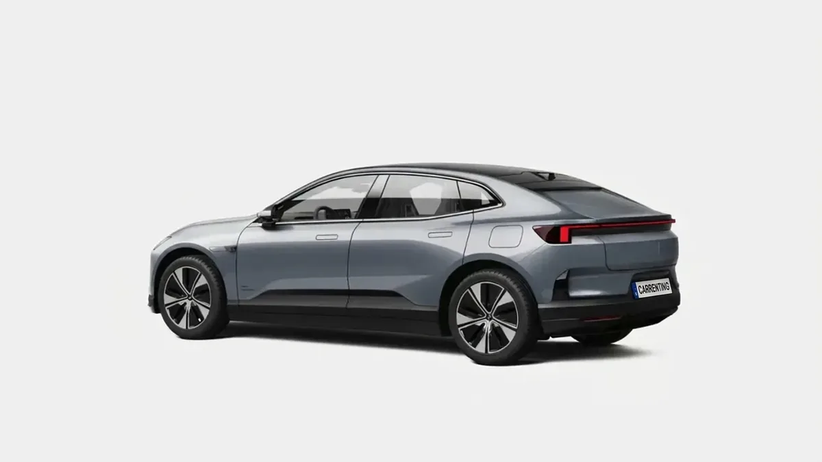 Polestar 4 Long Range Single Motor en renting barato — Delantera
