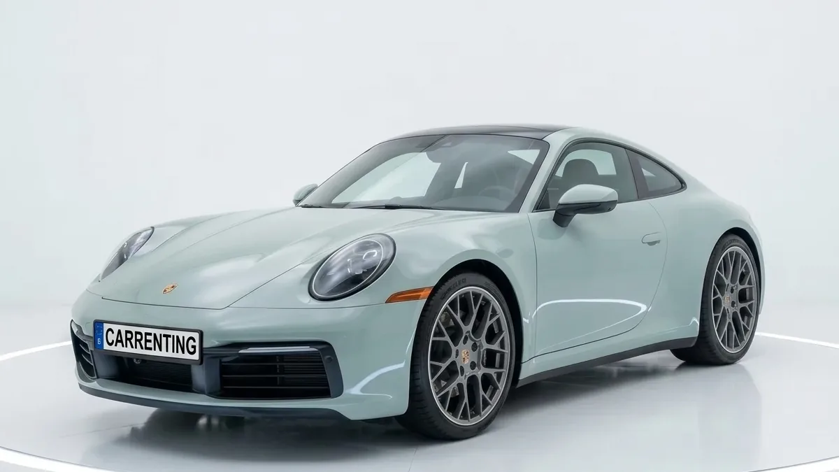 Porsche 911 Carrera en renting barato — Lateral