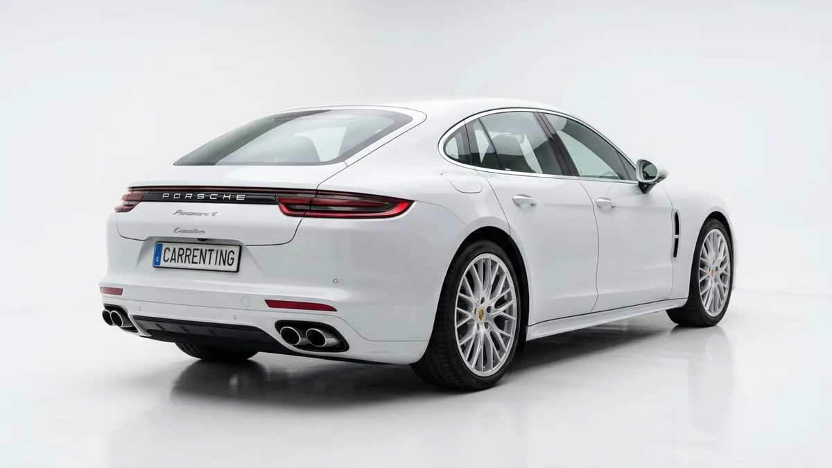 Porsche Panamera 4 E-Hybrid Executive en renting barato — Delantera