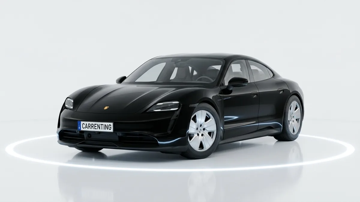 Porsche Taycan 4 en renting barato — Lateral